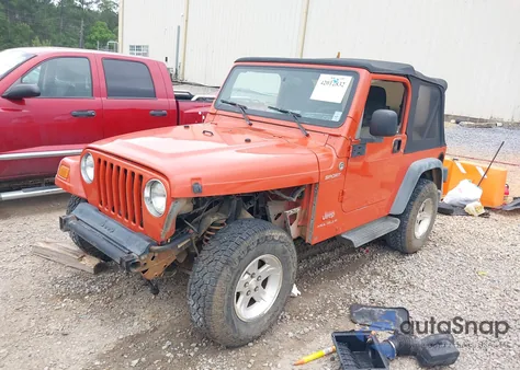 2005 Jeep Wrangler Sport из США, поврежденный, VIN 1J4FA49S05P339532